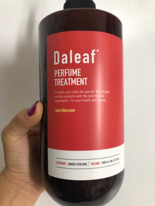 달리프 진저 베러퍼퓸 트리트먼트 1000ml 향 5종 — 5점을 준 리뷰어가 2020년 6월 올린 사용 사진