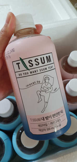 서울에프엔비 티썸 내 목이 청량한 티, 티썸 내 밤이 편안한 티 — 5점을 준 리뷰어가 2020년 9월 올린 사용 사진