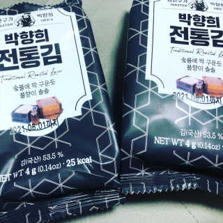 김연구가 박향희 박향희 불향솔솔 전통김 or 매운김 — 3.5점을 준 리뷰어가 2020년 6월 올린 사용 사진