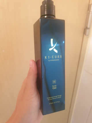 [두피헤어 트리트먼트] 케이원큐어 스켈프 젤 270ml — 3점을 준 리뷰어가 2020년 9월 올린 사용 사진