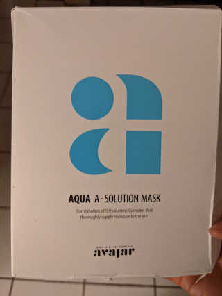 Avajar A-Solution 마스크 — 4.5점을 준 리뷰어가 2020년 10월 올린 사용 사진