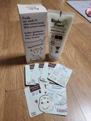 킨더퍼페츠 베이비크림 180ml — 5점을 준 리뷰어가 2020년 9월 올린 사용 사진