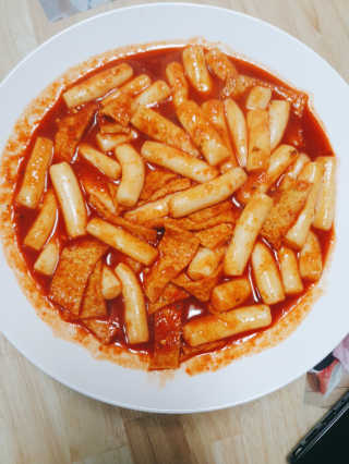 화곡미담 옛날 떡볶이 — 5점을 준 리뷰어가 2020년 4월 올린 사용 사진