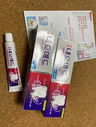 봄날연구소 부광 네오메드치약 2개+ 30g 휴대용 미니치약 — 5점을 준 리뷰어가 2020년 10월 올린 사용 사진