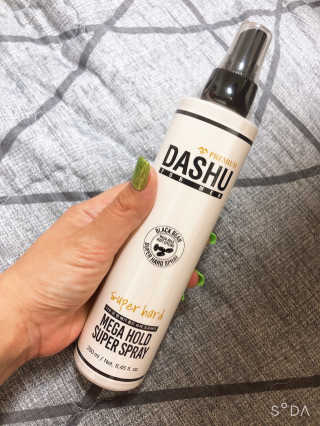 다슈코리아 다슈 포 맨 프리미엄 메가 홀드 슈퍼 스프레이 250ml — 5점을 준 리뷰어가 2020년 6월 올린 사용 사진
