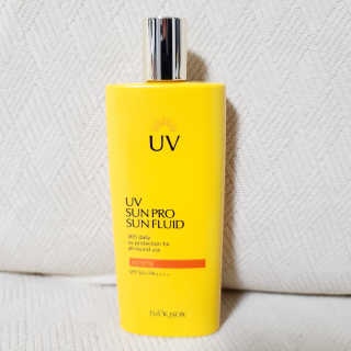 네이처컬렉션 이자녹스 UV 선 프로 365 익스트림 선 플루이드 100ml — 5점을 준 리뷰어가 2020년 5월 올린 사용 사진