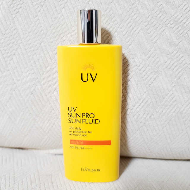 이자녹스 UV 선 프로 365 익스트림 선 플루이드 100ml 리뷰 사진