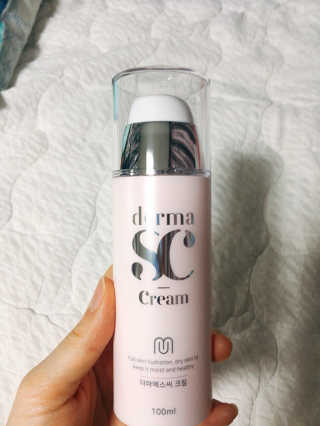 derma SC-Cream 더마에스씨 크림 100ml — 5점을 준 리뷰어가 2020년 4월 올린 사용 사진