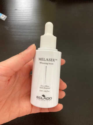 ECLADO 에끌라두 멜라이져 화이트닝 세럼 — 5점을 준 리뷰어가 2020년 10월 올린 사용 사진