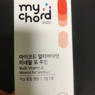 JW중외제약 마이코드 멀티비타민미네랄 포 우먼 — 4점을 준 리뷰어가 2020년 9월 올린 사용 사진