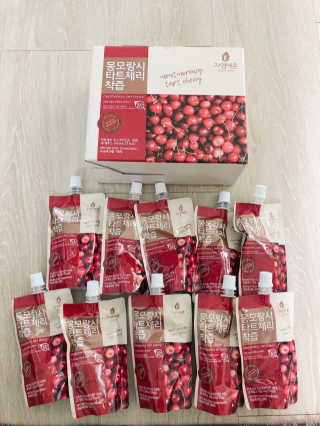 자연에온 몽모랑시 타트체리 착즙 100mL 10개입 2BOX — 4.5점을 준 리뷰어가 2020년 11월 올린 사용 사진
