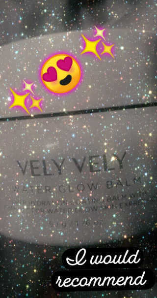 VELY VELY Water Glow Balm — 5점을 준 리뷰어가 2020년 12월 올린 사용 사진