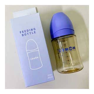 유비맘 PPSU 젖병 노꼭지_200ml_컬러 랜덤 발송 — 4점을 준 리뷰어가 2020년 9월 올린 사용 사진