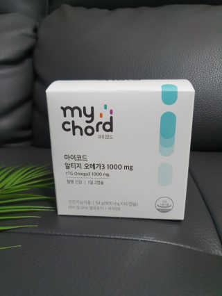 JW중외제약 마이코드 알티지 오메가3 1000 mg — 5점을 준 리뷰어가 2020년 8월 올린 사용 사진