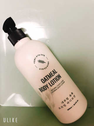 (주)에네스티 내추럴 촉촉  오트밀 바디로션 500ml — 5점을 준 리뷰어가 2020년 4월 올린 사용 사진