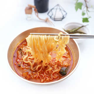 [풀무원] 자연은맛있다 정면, 백면, 홍면  세트 — 5점을 준 리뷰어가 2020년 9월 올린 사용 사진