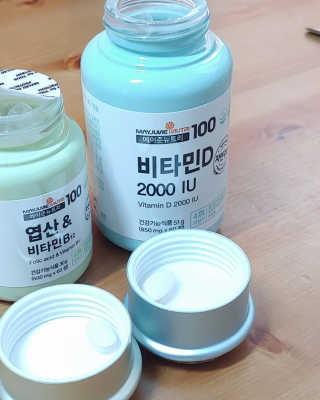 메이준뉴트리100 엽산and비타민B12 — 5점을 준 리뷰어가 2020년 4월 올린 사용 사진