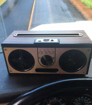 SEVIZ RETRO20W 레트로 블루투스 스피커 — 5점을 준 리뷰어가 2020년 9월 올린 사용 사진