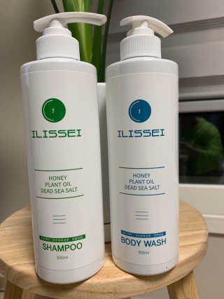 일리세이 허니 샴푸 500ml + 허니 바디워시 500ml 세트 — 4.5점을 준 리뷰어가 2020년 4월 올린 사용 사진