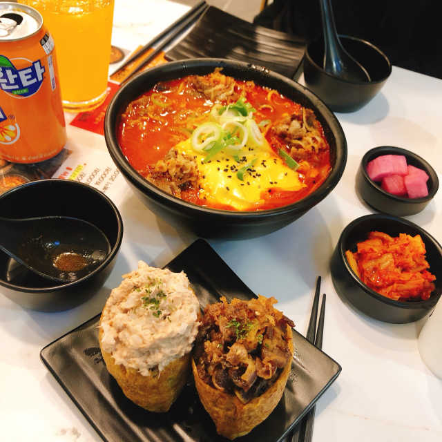 [푸드위크 서울] 유부와함께라면 리뷰 사진