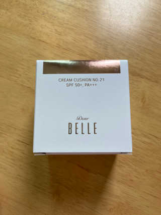 디어벨르 크림쿠션 DEAR BELLE CREAM COUSION — 5점을 준 리뷰어가 2020년 8월 올린 사용 사진
