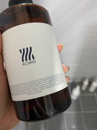 에이처드 유산균 탈모 샴푸 500ml — 5점을 준 리뷰어가 2020년 9월 올린 사용 사진