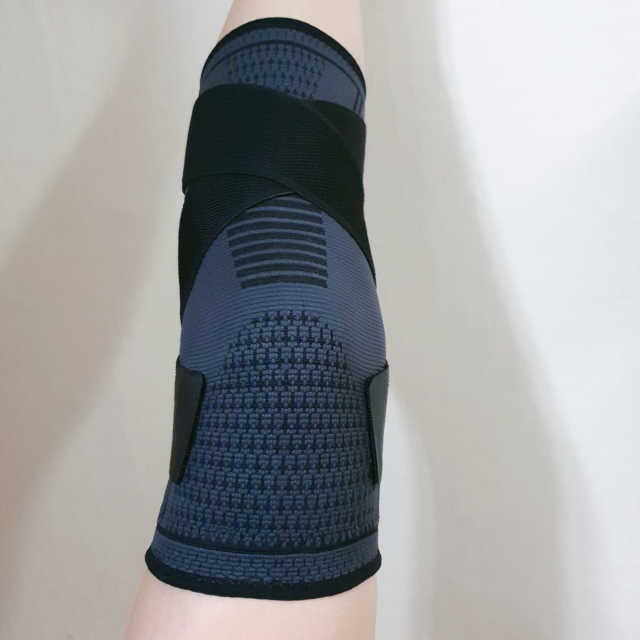 필캣 크로스 밴드 무릎 보호대 리뷰 사진