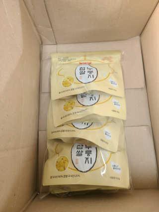 [꾸콤] 참참 전통 찹쌀 누룽지 일주일세트 60g x 5 — 5점을 준 리뷰어가 2020년 11월 올린 사용 사진