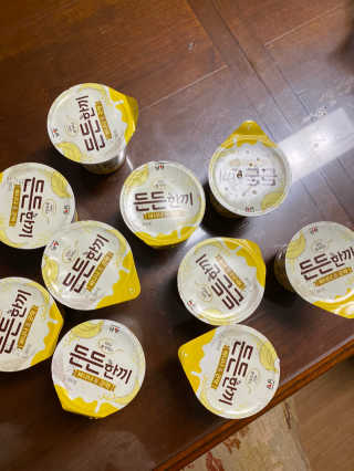 남양유업 [떠먹는 불가리스] 든든한끼 바나나 곤약 10ea — 5점을 준 리뷰어가 2020년 7월 올린 사용 사진