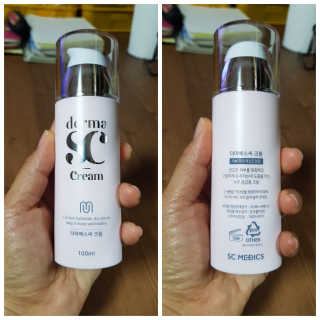 derma SC-Cream 더마에스씨 크림 100ml — 5점을 준 리뷰어가 2020년 4월 올린 사용 사진