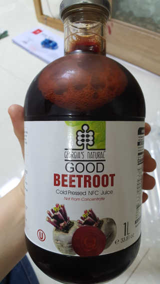 조지아스내추럴 조지아스 내추럴 비트루트주스 1,000ml NFC — 5점을 준 리뷰어가 2020년 4월 올린 사용 사진