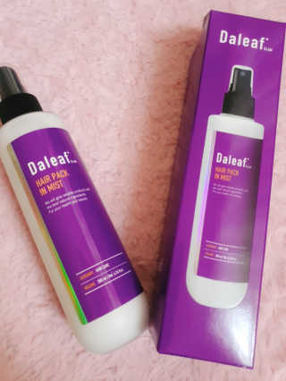 달리프 글램 헤어팩 인미스트 200ml — 5점을 준 리뷰어가 2020년 10월 올린 사용 사진