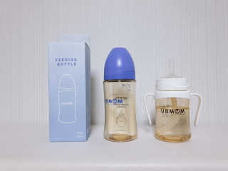 유비맘 PPSU 젖병 노꼭지_260ml_컬러 랜덤 발송 — 4.5점을 준 리뷰어가 2020년 12월 올린 사용 사진