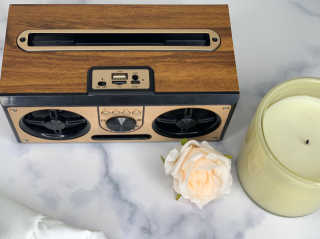 SEVIZ RETRO20W 레트로 블루투스 스피커 — 5점을 준 리뷰어가 2020년 7월 올린 사용 사진