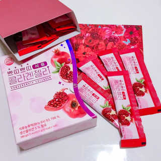 헬스업_쁘띠쁘띠석류콜라겐젤리_20g x 14포 — 5점을 준 리뷰어가 2020년 10월 올린 사용 사진