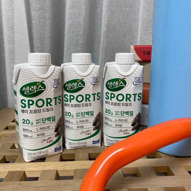 셀렉스 스포츠 드링크 초콜릿 _ 330ml x 12팩 리뷰 사진