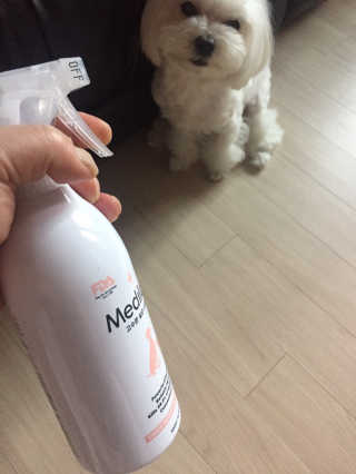 Medilox 메디록스 살균소독제_3종 500ml [택 1] — 4.5점을 준 리뷰어가 2020년 8월 올린 사용 사진