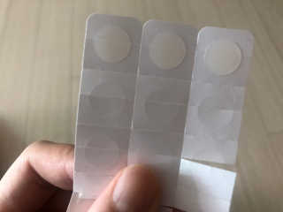 엘라밴드 하이드로 도트 스팟패치 12mm, 10mm — 3.5점을 준 리뷰어가 2020년 9월 올린 사용 사진