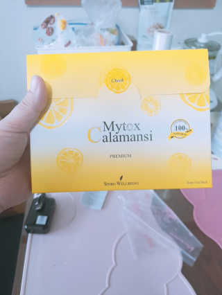 신보웰빙 마이톡스 깔라만시환 1박스/56포 — 5점을 준 리뷰어가 2020년 4월 올린 사용 사진