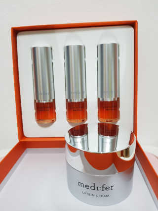 메디페르 [ 1+1 ] 루테인앰플세트 1개 + 루테인크림 50ml 1개 — 5점을 준 리뷰어가 2020년 12월 올린 사용 사진