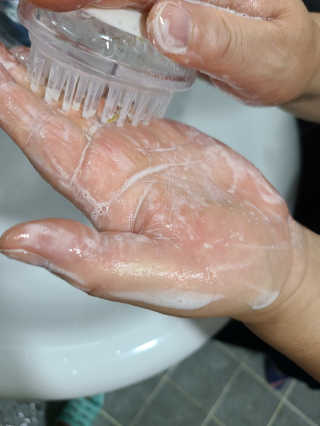 에이처드 유산균 탈모 샴푸 500ml — 5점을 준 리뷰어가 2020년 9월 올린 사용 사진