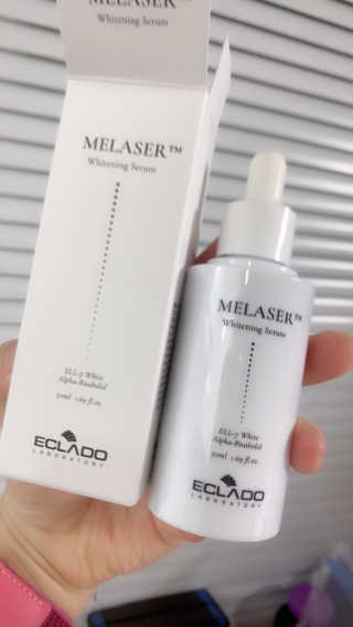 ECLADO 에끌라두 멜라이져 화이트닝 세럼 — 5점을 준 리뷰어가 2020년 10월 올린 사용 사진