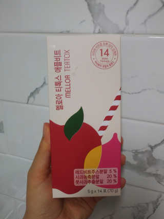 멜로아티톡스 애플비트, 진저라임 상큼하게 가벼워질 땐 멜로아티톡스 애플비트 진저라임 — 5점을 준 리뷰어가 2020년 5월 올린 사용 사진