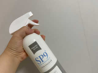 SP9 스프레이형 프리미엄 살균소독제 500ml+100ml — 5점을 준 리뷰어가 2020년 11월 올린 사용 사진