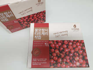 자연에온 몽모랑시 타트체리 착즙 100mL 10개입 2BOX — 4.5점을 준 리뷰어가 2020년 10월 올린 사용 사진