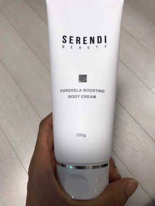 세렌디뷰티 퓨어델라 부스팅 바디크림 — 5점을 준 리뷰어가 2020년 6월 올린 사용 사진