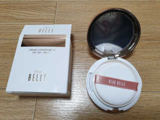 디어벨르 크림쿠션 DEAR BELLE CREAM COUSION — 4점을 준 리뷰어가 2020년 9월 올린 사용 사진