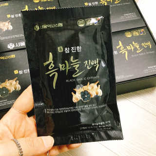 서울약사신협 약사신협_흑마늘진액_70mlx30포 — 4.5점을 준 리뷰어가 2020년 9월 올린 사용 사진