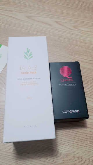 아카이아 이아 A3 헤어스캘프팩 500ml — 5점을 준 리뷰어가 2020년 6월 올린 사용 사진