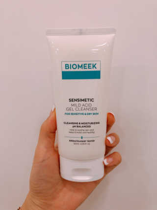 바이오믹 BIOMEEK SENSIMETIC MILD ACID CLEANSER — 5점을 준 리뷰어가 2020년 7월 올린 사용 사진